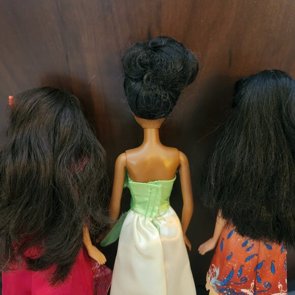 👑 Disney Princess 11” Doll Lot – Tiana, Elena of Avalor & Pocahontas! 👑 - Picture 7 of 7